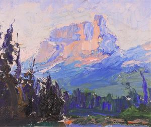 Nicholas de Grandmaison: MT EISENHOWER, BANFF, ALTA