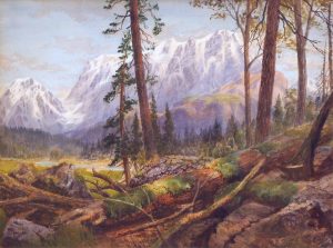 Thomas Mower Martin: ROCKY MOUNTAIN LANDSCAPE_x000D_