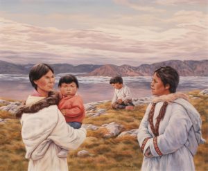 Anna T. Noeh: WOMEN AND CHILDREN ON THE SHORE