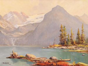 Duncan Mackinnon Crockford: EVENING MISTS, LAKE O’HARA