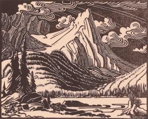 Margaret Dorothy Shelton: MT. EDITH FROM SUNDANCE