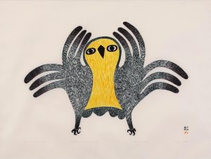Lucy Qinnuayuak: OWL AT DAYBREAK