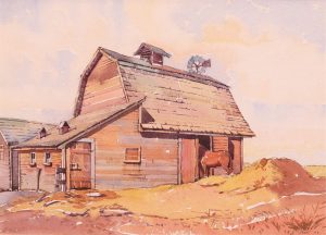Henry George Glyde: BARN, GRAND PRAIRIE
