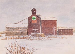 Ernest Luthi: WINTER ELEVATOR