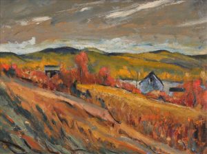 William Lewy Leroy (Roy) Stevenson: HILLS NEAR COCHRANE (ALTA)