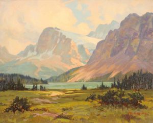 Roland Gissing: CROWFOOT GLACIER & BOW LAKE