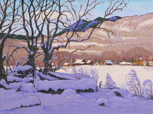 Nicholas Johannes Bott: FARM – WINTER IN BULKLEY VALLEY