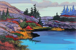 Nicholas Johannes Bott: 1ST NIGHT FROST (SEYMOUR MOUNTAIN)