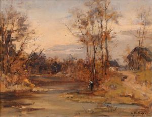 Berthe Des Clayes: AUTUMN IN THE COUNTRYSIDE
