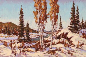 Rod Charlesworth: LATE AUTUMN (POPLARS)