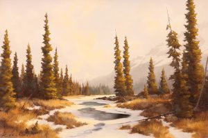Karl E. Wood: JOHNSTON CREEK, BANFF NAT’L PARK