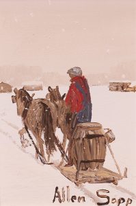 Allen Sapp: TAKING HOME THE WATER