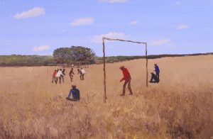 Allen Sapp: BOYS PLAYING SOCCER