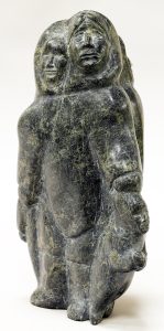 Laurent Aksadjuak: FAMILY GROUP (FIVE FIGURES)