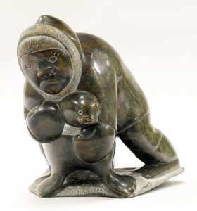 Joe Adamie Tuki (Tukai): HUNTER WITH SEAL