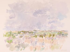 Reta Madeline Cowley: SPRING LANDSCAPE