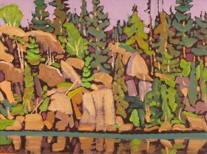 Illingworth Holey (Buck) Kerr: TIMBERED SHORE