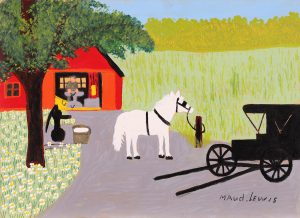 Maud Lewis: BLACKSMITH SHOP
