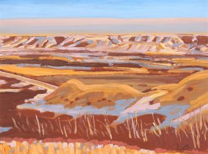 Illingworth Holey (Buck) Kerr: QU’APPELLE VALLEY, SPRING (FROM ABOVE KENNELL)
