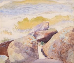 Walter Joseph Phillips: STUDY OF ROCKS