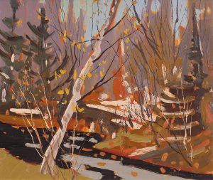 Arthur George Lloy: LEANING BIRCH