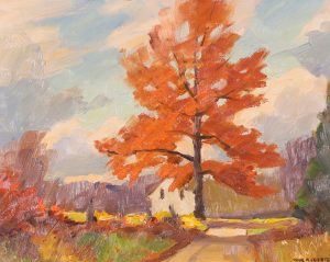 Thomas Keith (Tom) Roberts: THE RED OAK TREE