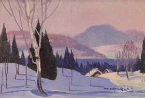 Graham Noble Norwell: A LAURENTIAN CHALET