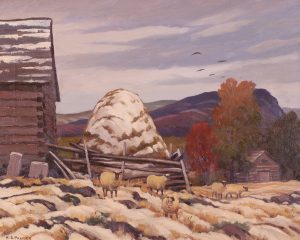 Herbert Sidney Palmer: EARLY SNOW IN OCTOBER, NEAR MADAWASKA, ONT.