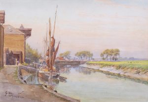 Charles Jones (C. J.) Way: SANDWICH (RIVER STOUR, PORT SCENE)