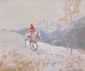 Peter Ewart: WINTER MORNING, IN THE BRIDGE RIVER AREA