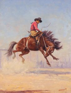 Roland Gissing: BUCKING HORSE