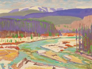 Illingworth Holey (Buck) Kerr: ELBOW RIVER, FOREST RESERVE, SPRING