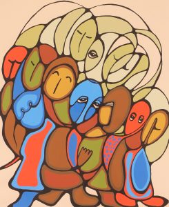 Daphne Odjig: INDIAN DAY SCHOOL