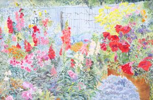 Catherine Perehudoff: RED PETUNIAS