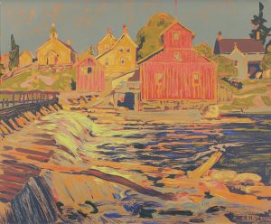 Sampson-Matthews / James Edward Hervey MacDonald: MILL AT COBOCONK