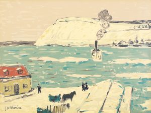 Sampson-Matthews / James Wilson Morrice: THE FERRY, QUEBEC