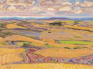 Illingworth Holey (Buck) Kerr: RANGE COUNTRY WEST OF NANTON, ALBERTA