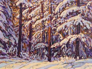 William (Bill) Duma: SNOW LADENED TREES