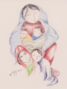 Daphne Odjig: ALL SHELTERING MOTHER EARTH