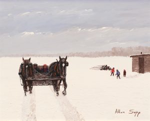 Allen Sapp: JUST PASSING BY THE NEIGHBORS
