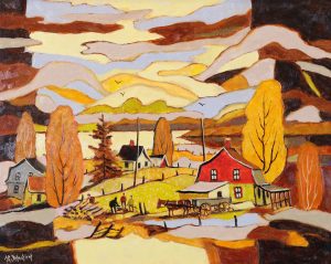 Jean-Guy Desrosiers: UN JOUR, TARD L’AUTOMNE (CHARLEVOIX)