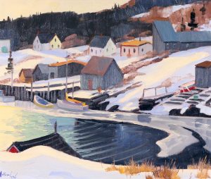 Charles Anthony Law: WINTER AFTERNOON, HERRING COVE N.S.