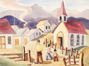 Isabel Stadelbauer: THE LITTLE CHURCH, CANMORE