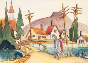 Isabel Stadelbauer: POLICEMAN’S CREEK, CANMORE 1