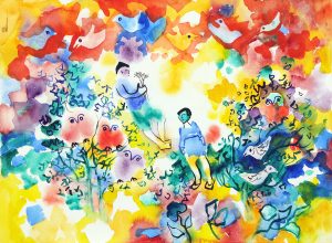 Janet Mitchell: PUFF BIRDS