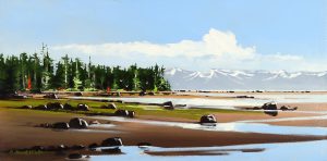 Allan Dunfield: QUALICUM BEACH, LOW TIDE
