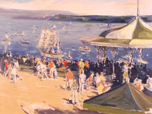 Arto Yuzbasiyan: AMERICAN EAGLE DEPARTING FROM QUEBEC