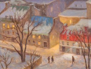 Antoine Bittar: EVENING HAZE (OLD QUEBEC)