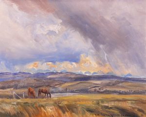 Orestes Nicholas (Rick) Grandmaison: SPRING STORM, RED DEER LAKE