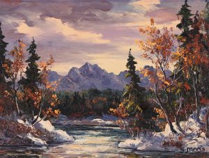 Georgia Jarvis: TRANQUILITY IN THE ALBERTA FOOTHILLS
